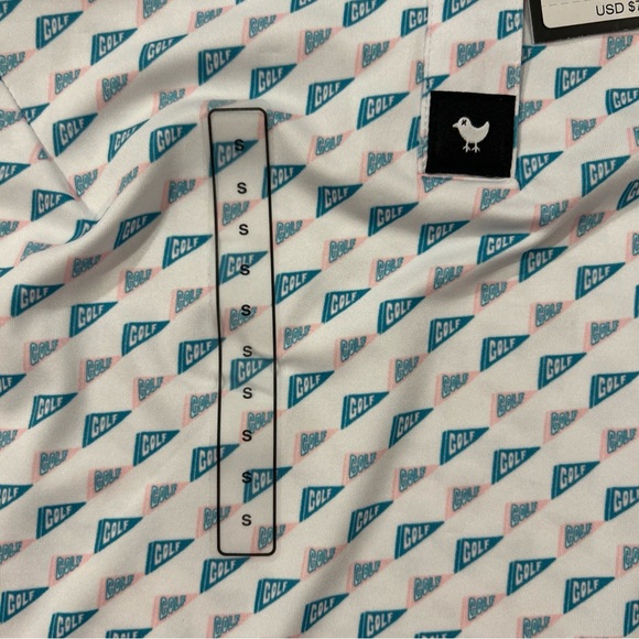 Bad Birdie Women's Size S Core Polo SL Sleeveless Golf Pinseeker - Picture 5 of 8